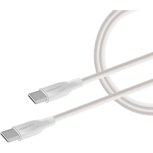 Mobiparts Adapter USB-C en USB-A 20W Wit - met Lightning Kabel