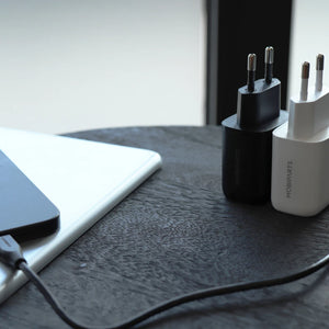 Mobiparts Adapter USB-C en USB-A 20W Wit - met Lightning Kabel