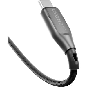 Cygnett Armoured Braided Kabel USB-C naar USB-C 2m Zwart