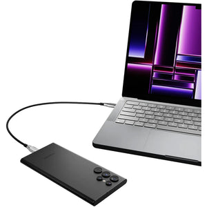 Cygnett Armoured Braided Kabel USB-C naar USB-C 2m Zwart