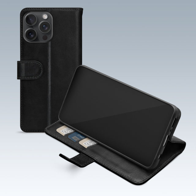 Mobilize Premium Gelly Wallet Hoesje Apple iPhone Zwart
