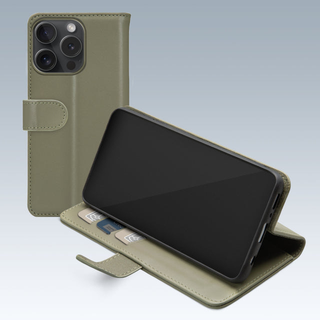 Mobilize Premium Gelly Wallet Hoesje Apple iPhone Groen