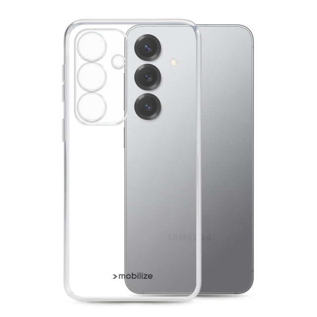 Mobilize Gelly Case - Transparant - Samsung S25/S24