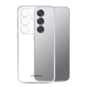 Mobilize Gelly Case - Transparant - Samsung S25/S24 Plus