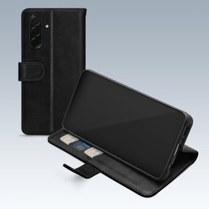 Mobilize Premium Gelly Wallet Hoesje Samsung Zwart