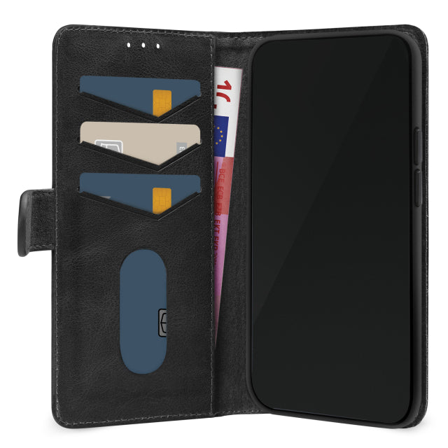 Mobilize Premium Gelly Wallet Hoesje Apple iPhone Zwart
