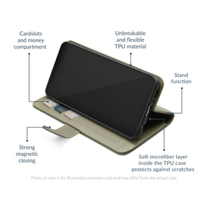 Mobilize Premium Gelly Wallet Hoesje Apple iPhone Groen