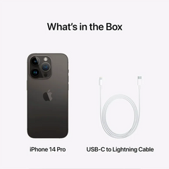 Refurbished iPhone 14 Pro - 128GB - Zwart - Grade C