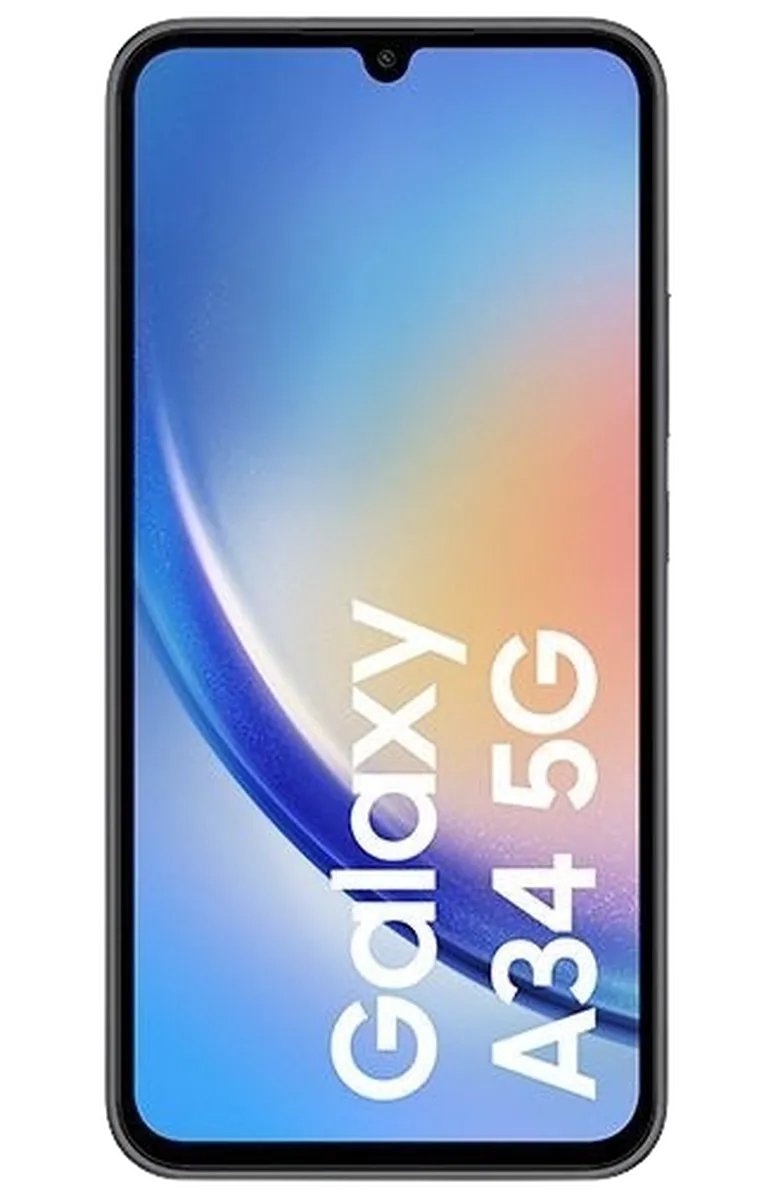 Refurbished Samsung Galaxy A34 - 128GB - Zwart - Grade B