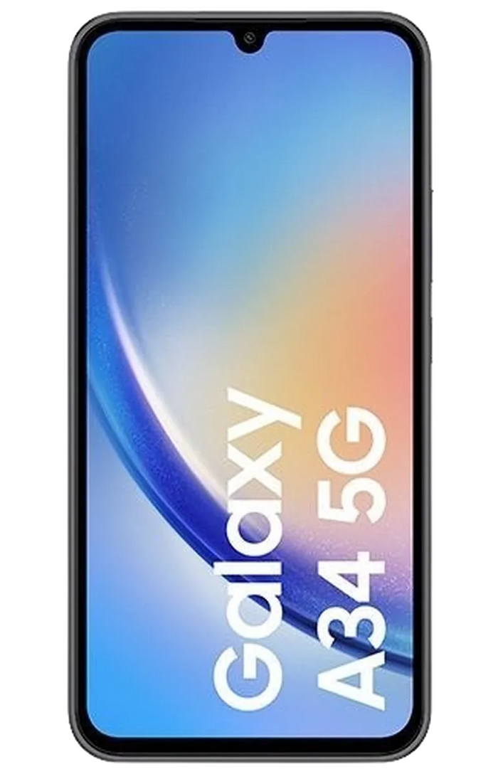 Refurbished Samsung Galaxy A34 - 128GB - Zwart - Grade B