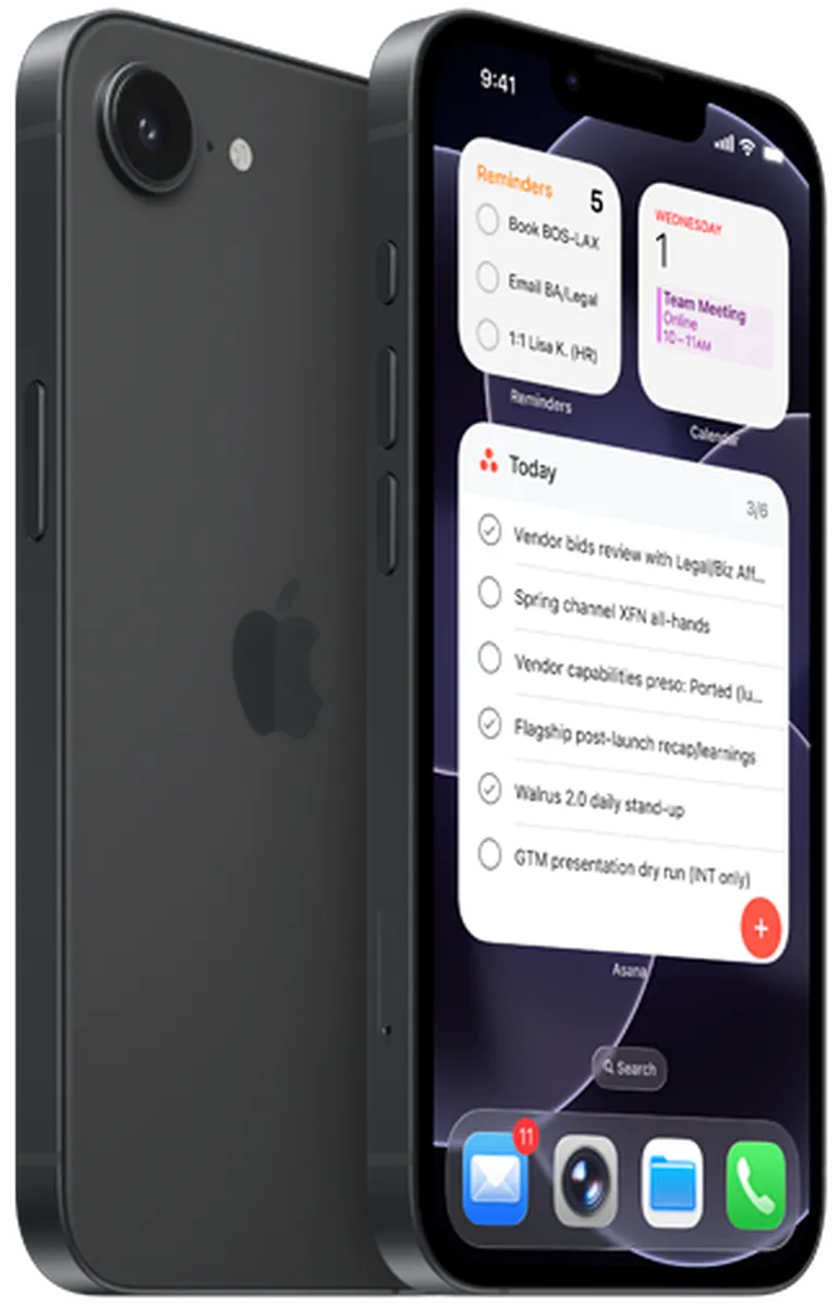 Apple iPhone 17e - 256GB - Zwart