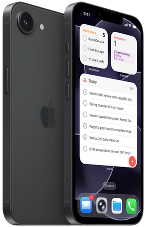 Apple iPhone 17e - 256GB - Zwart