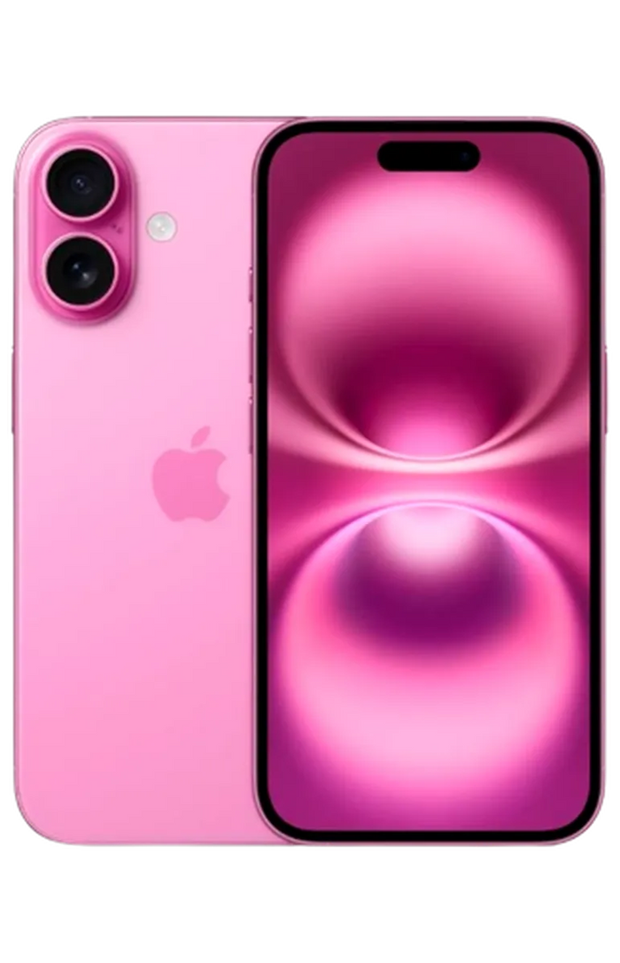 Refurbished iPhone 16 - 128GB - Roze - Grade B (eSIM Only)