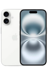 Refurbished iPhone 16 - 128GB - Wit - Grade A